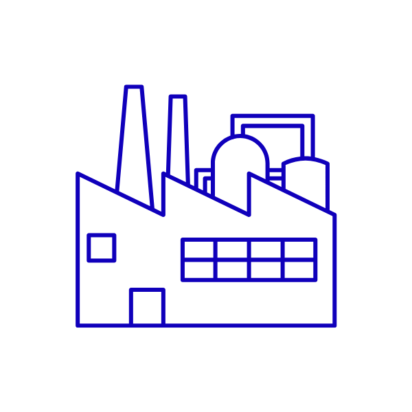 Industrie- oder Gewerbegebäude