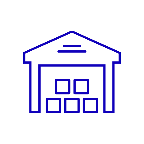 Büro- oder Lagergebäude